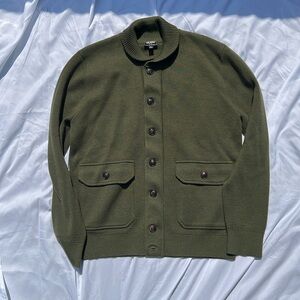 Todd Snyder Merino Wool “Sweater Jacket”/cardigan - Large